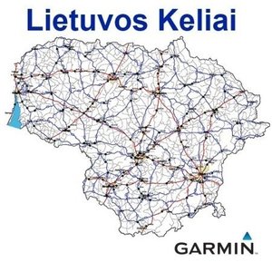 Lietuvos keliai žemėlapis